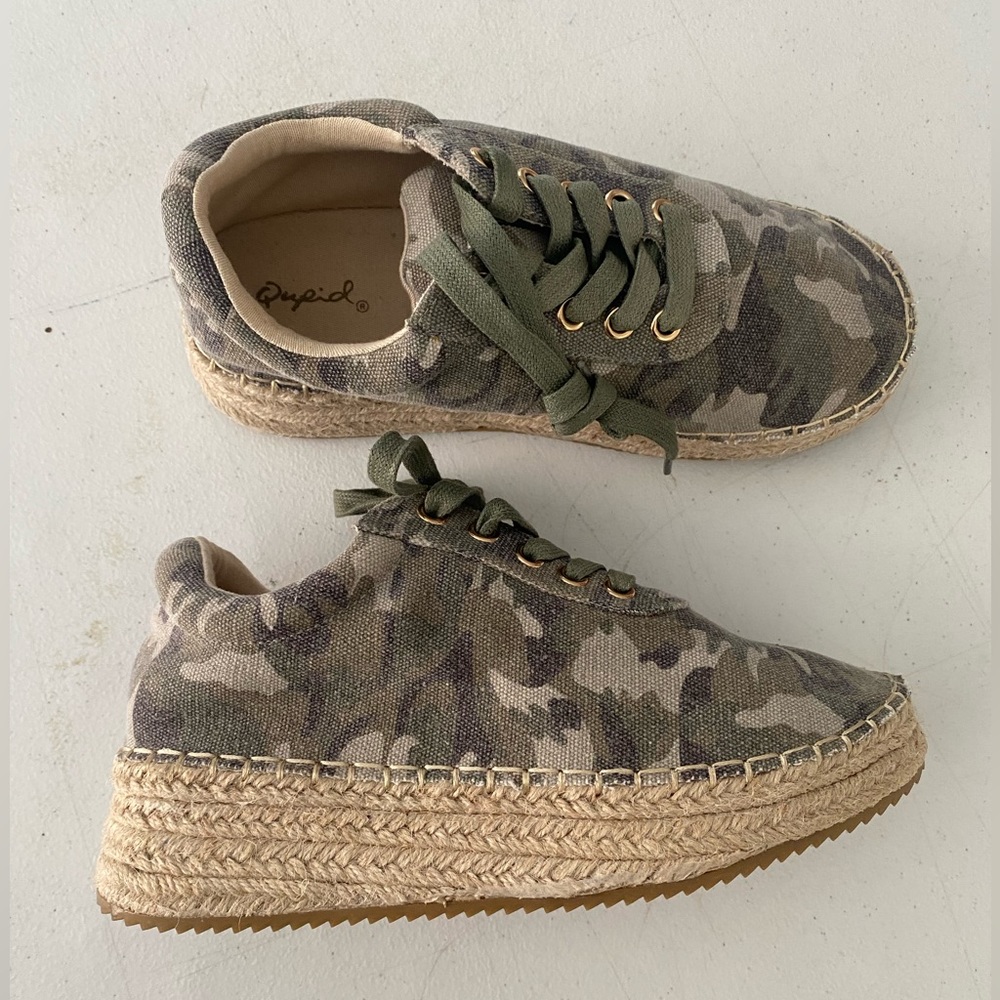 QUPID CAMO SHOES